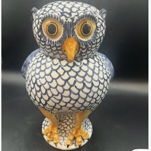 This is a Italian owl decanter likely distributed through MFA